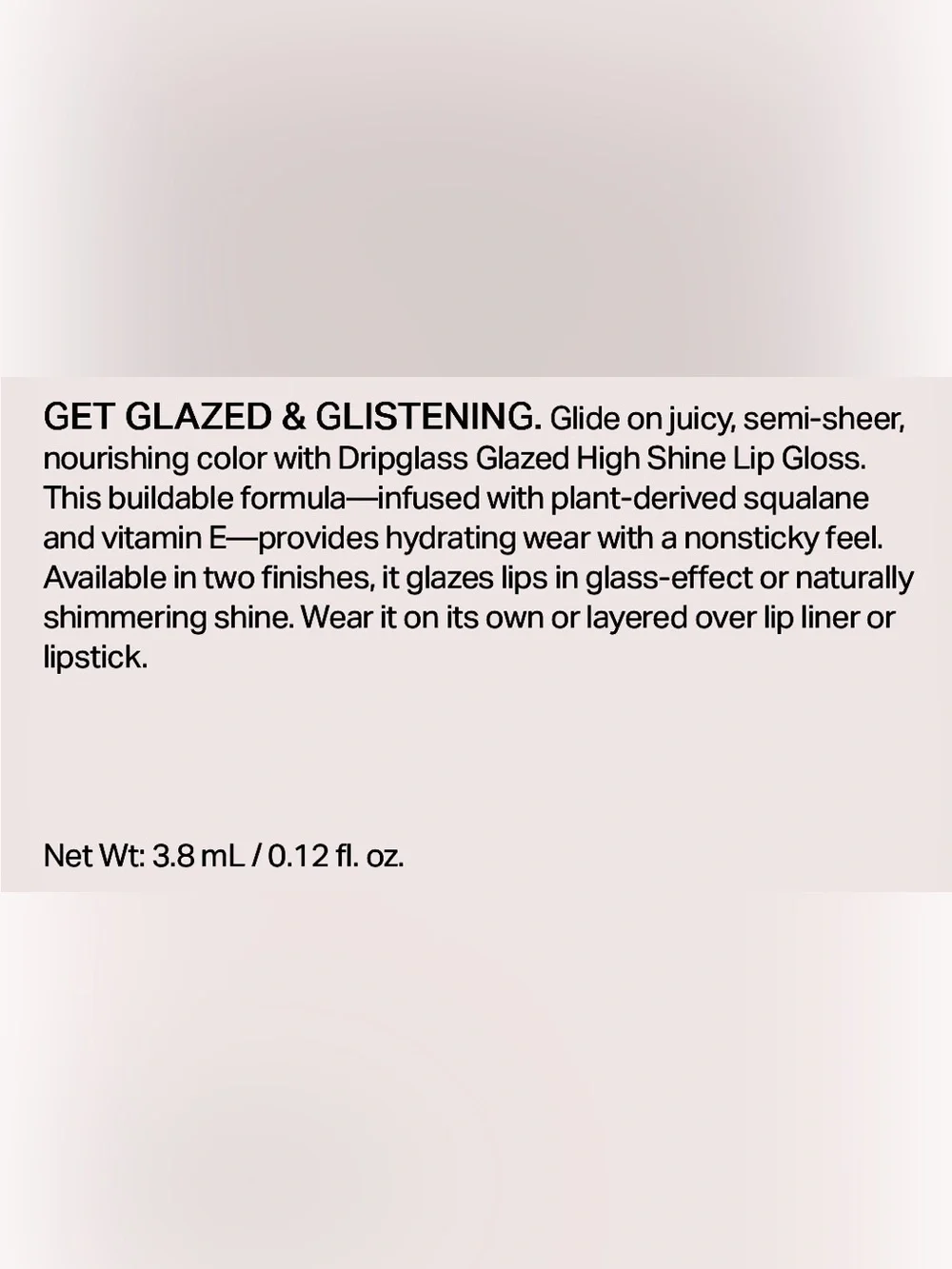 Morphe Dripglass-Mauve Splash NIB